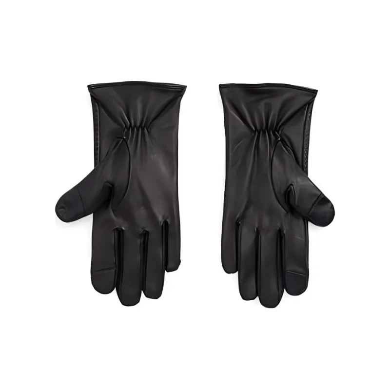 Polo Ralph Lauren Sheepskin Gloves Women's Black-1