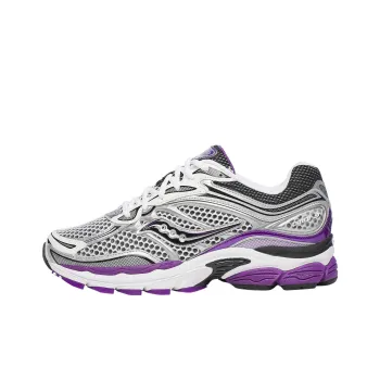 Saucony ProGrid Omni 9 White Black Silver Purple