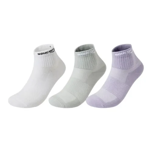 Saucony Ankle Socks Unisex 3 Pack
