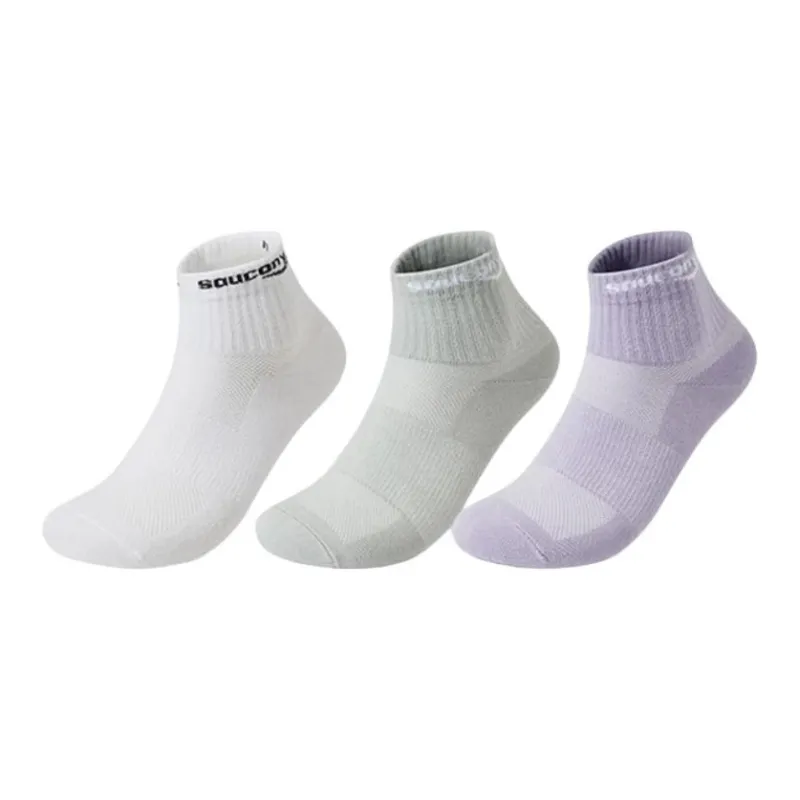 Saucony Ankle Socks Unisex 3 Pack-0