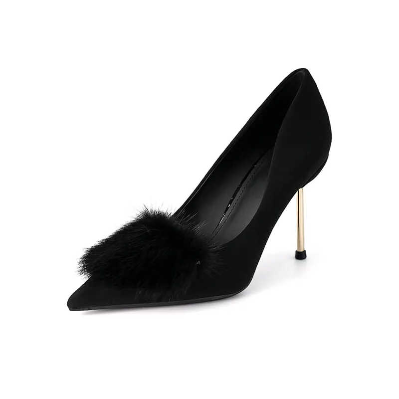 YAFEI XUANYU Slim Heel High Heels Women's-0