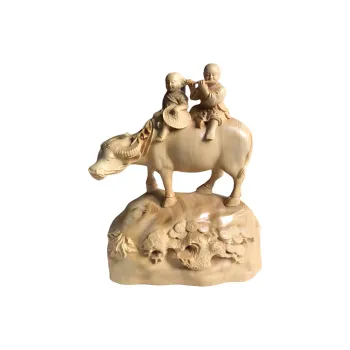 SHUZHUO Boxwood Ornaments Unisex