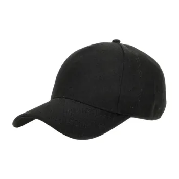 GUESS Polyester Baseball Caps Unisex Black