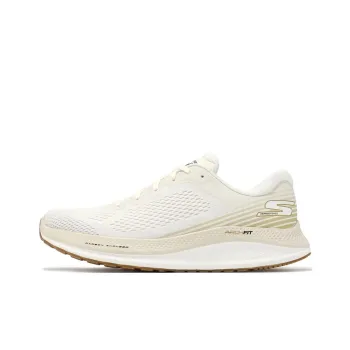 Skechers GO Run Persistence Wear-resistant And Lightweight Low-Top Running Shoes Men's White