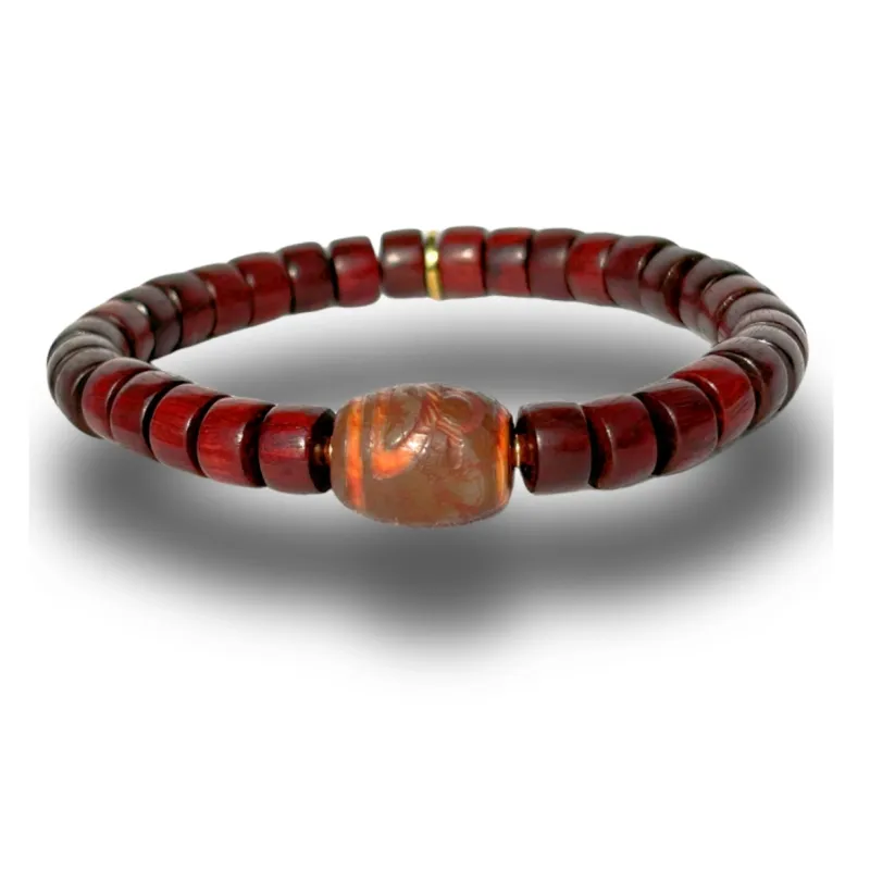 ZANJICHUANQI Bloodwood Necklaces Unisex-6