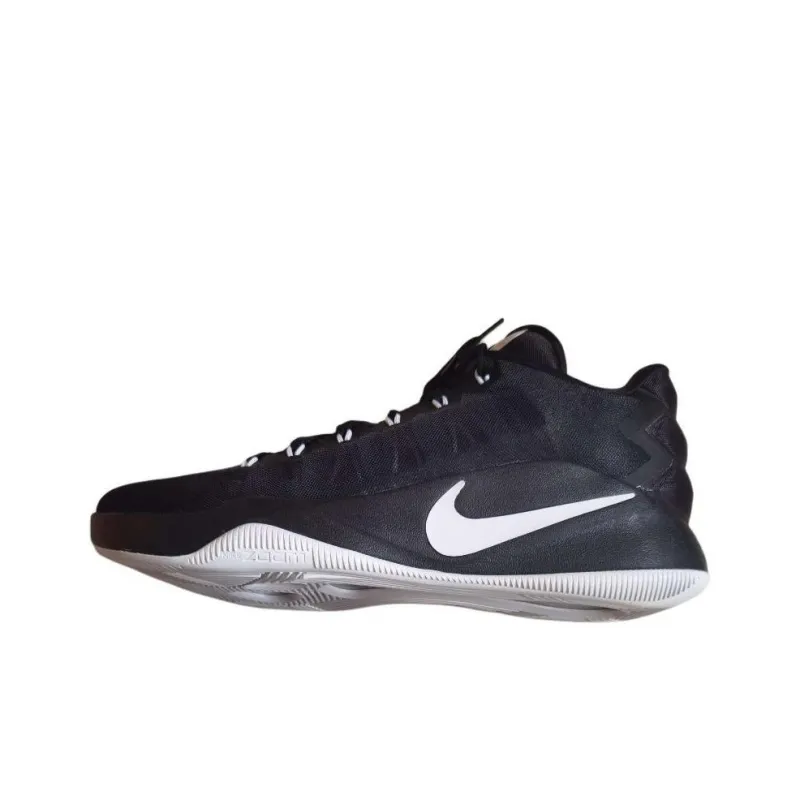 Nike Hyperdunk 2016 Anti Slip Wear Resistant Low Top Basketball Shoes Men's Black White-2