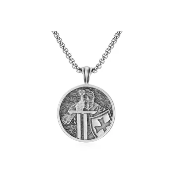 EVBEA Stainless Steel Necklaces Men's