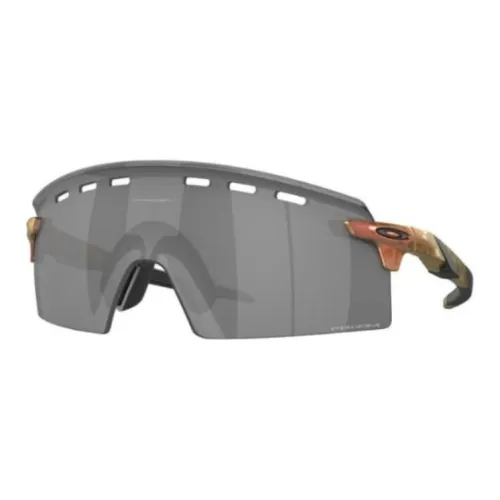 Oakley Irregular Shape Sunglasses Men's Red