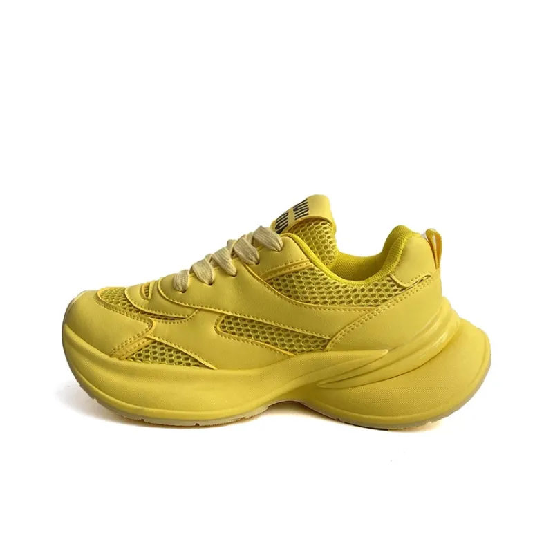 Than Than Me Slip-Resistant Height Increasing Low-Top Skateboard Shoes Women's-4