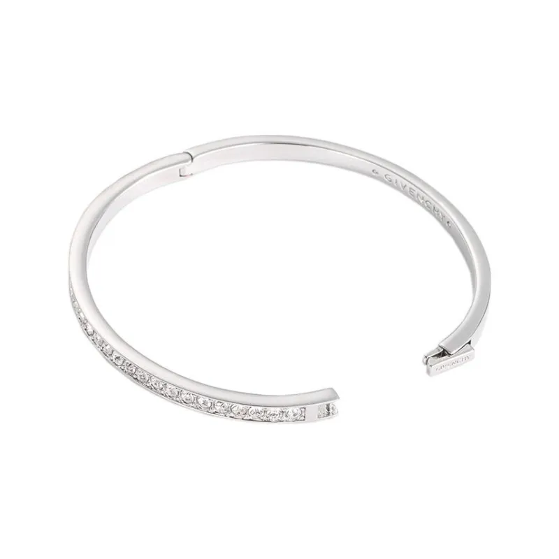 Givenchy Alloy, Faux Crystal Bangles Women's-4