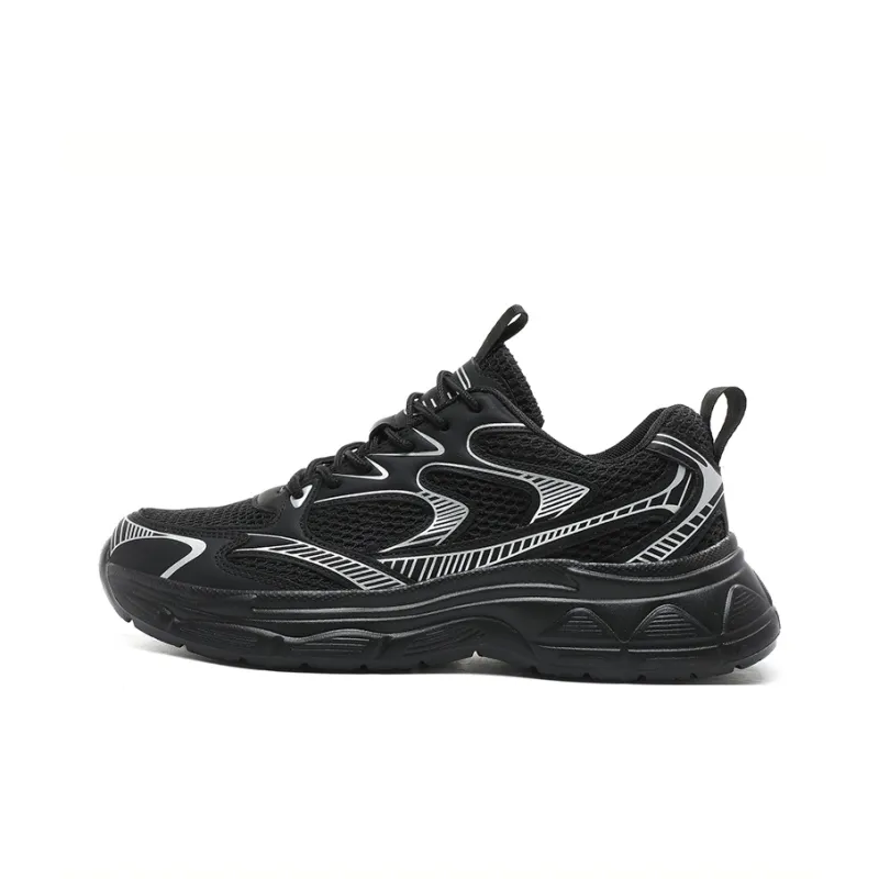 SOURCE Slip Resistant, Abrasion Resistant, Moisture Wicking, Lightweight Low Top Chunky Sneakers Men's-5