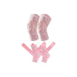 Knee Protector[Pink]+Ankle Brace[Pink](1 Pair)