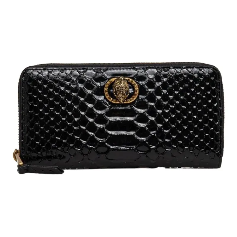 Kurt Geiger London Chelsea Leather Wallet Men's Black-0