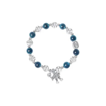 Yuanyanghuangjin Glass Cat Eye Bracelets Women's
