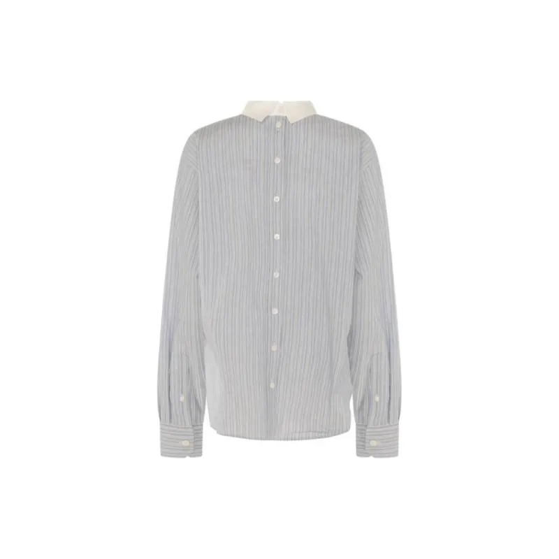 Acne Studios Stripe Detailed Buttoned Shirt-1