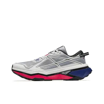 Anta Hunter Fury 2 Anti Slip And Wear Resistant Breathable Low Top Casual Running Shoes Men's White Gray