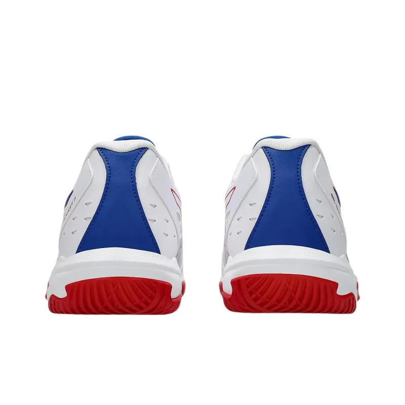 Asics Gel Rocket 11 Cushioning, Slip Resistant, And Abrasion Resistant Low Top Training Shoes Men's White-5