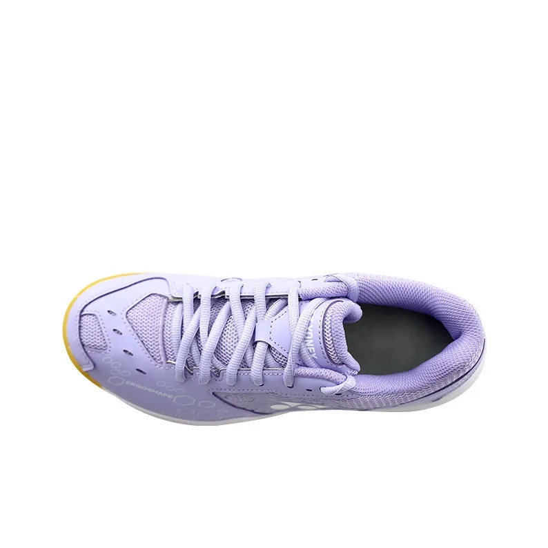 YONEX Cushioning Slip-Resistant Coverage Support Low-Top Badminton Shoes Women's Purple-2