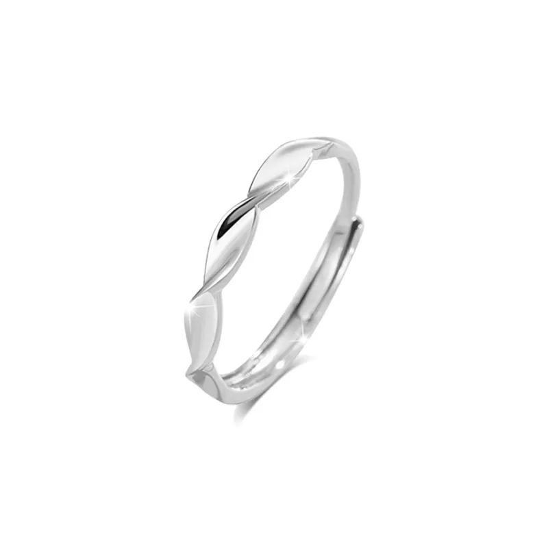 BLANK IN BLANK Sterling Silver Rings Unisex Girlfriend's Birthday-5