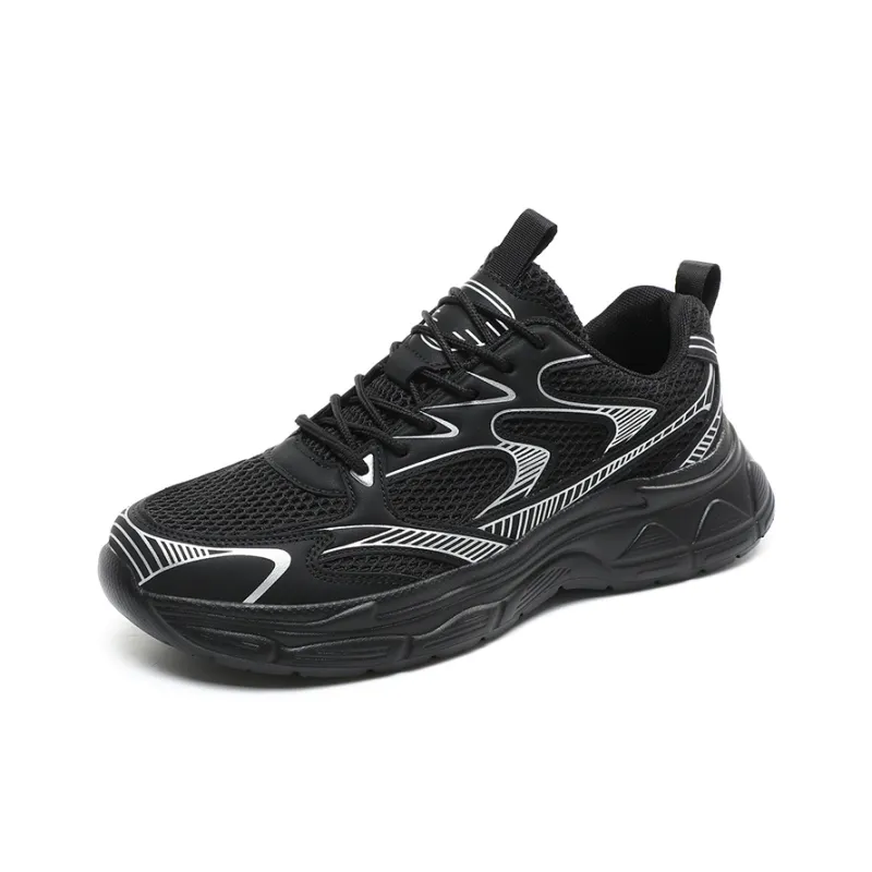 SOURCE Slip Resistant, Abrasion Resistant, Moisture Wicking, Lightweight Low Top Chunky Sneakers Men's-6