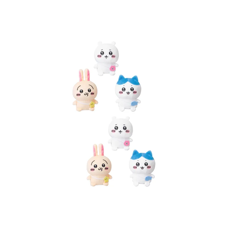 Chiikawa Suitable For Various Places, Chiikawa, Hachiware, Usagi, 3 Types In Total. Dolls Plush Doll 9cm Height-2