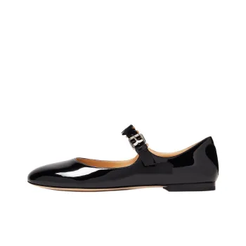 MACH & MACH Patent Leather Ballerina Shoes Women's