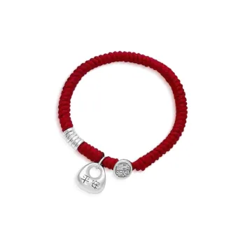 YUOFFICIAL 999 Fine Silver Adjustable Elegance Minimalist Style Fashion Versatile Advanced Sensory Bracelets Unisex