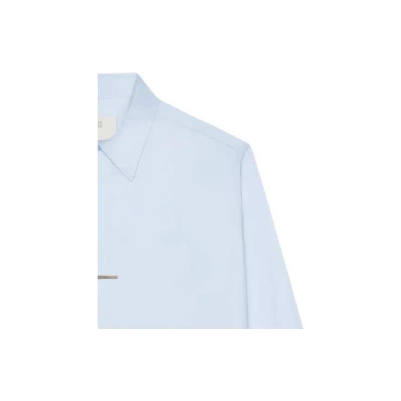 GIVENCHY Shirt Men's Light Blue-3