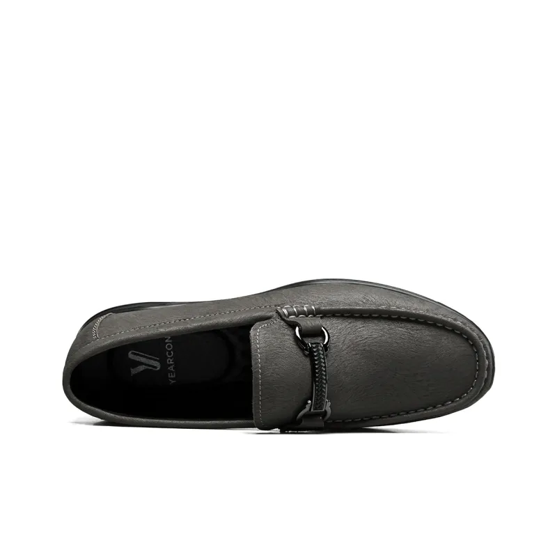 YEARCON Loafers Men Black/Gray/Blue-6