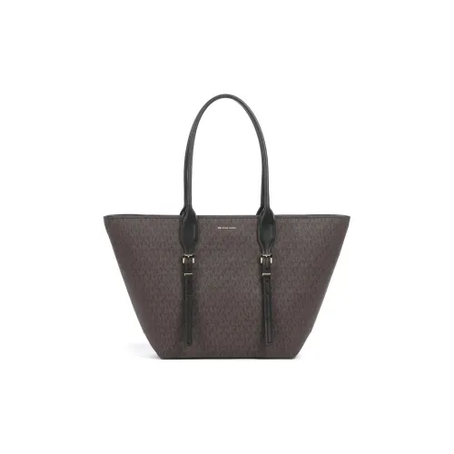 MICHAEL KORS Synthetic Material Tote Bag Shopping Bag Shoulder Bags Women's Dark Brown