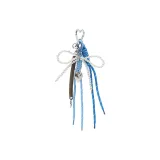 Light Blue & Dark Blue-Pearl Bowknot-Pendant