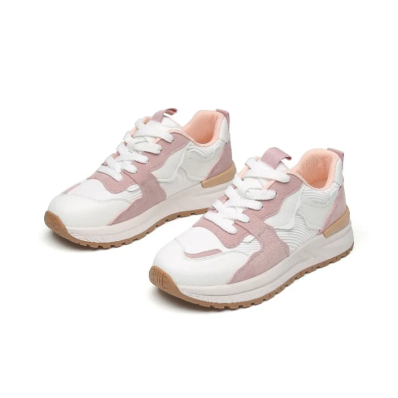 DUSTO Anti Slip Wear Resistant Low Top Casual Shoes Women's-2