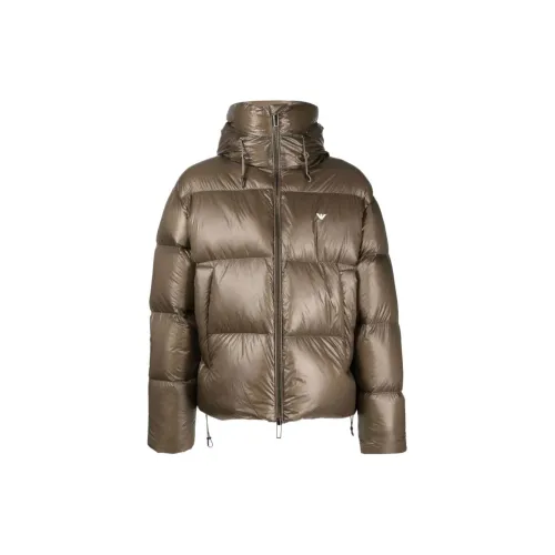 EMPORIO ARMANI Down Jacket Men's Brown