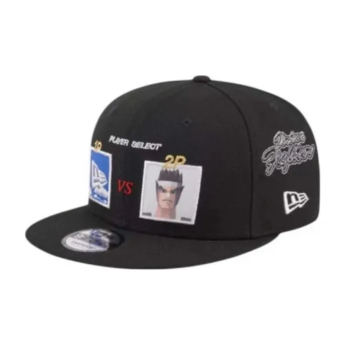 New Era Cotton Baseball Caps Unisex Black