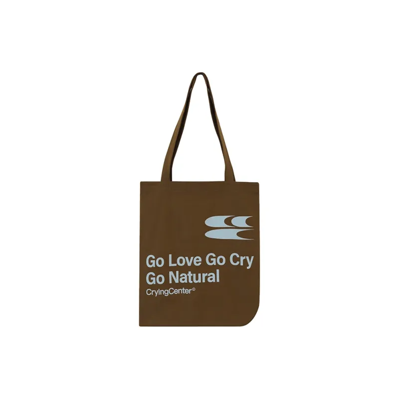 Crying Center Fabric Shoulder Bag Regular Unisex Multicolor-7