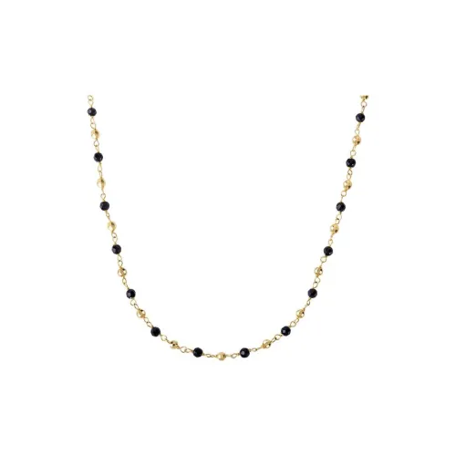 Bi disc 18K Gold Plated Copper Necklaces Unisex