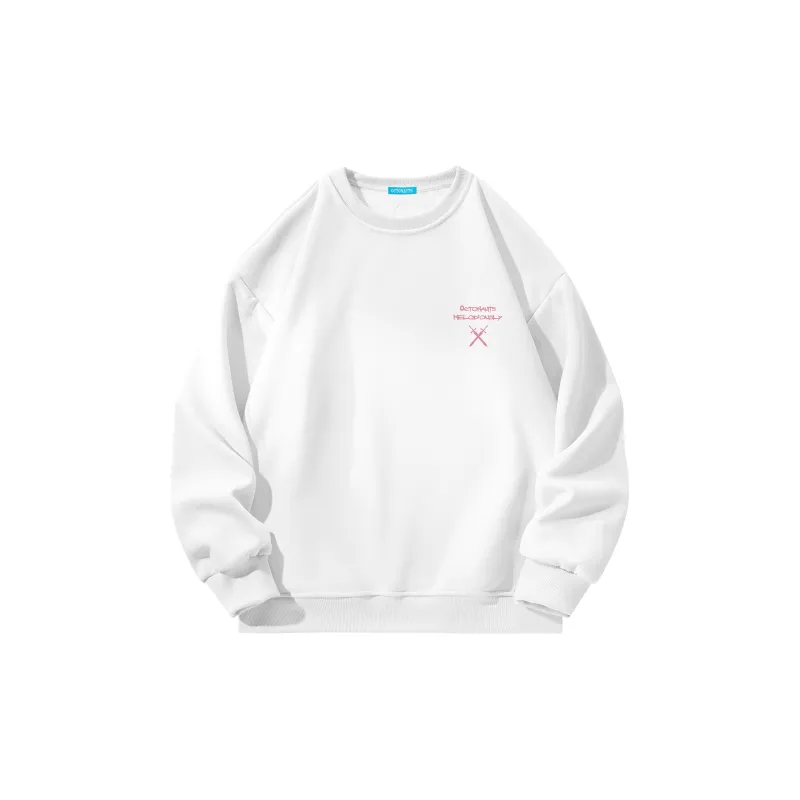 Small Columns Under The Sea Sweatshirt Unisex-5