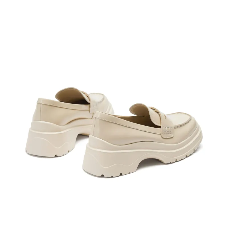 73Hours Cow Cat Loafers 4.5cm Women's-9