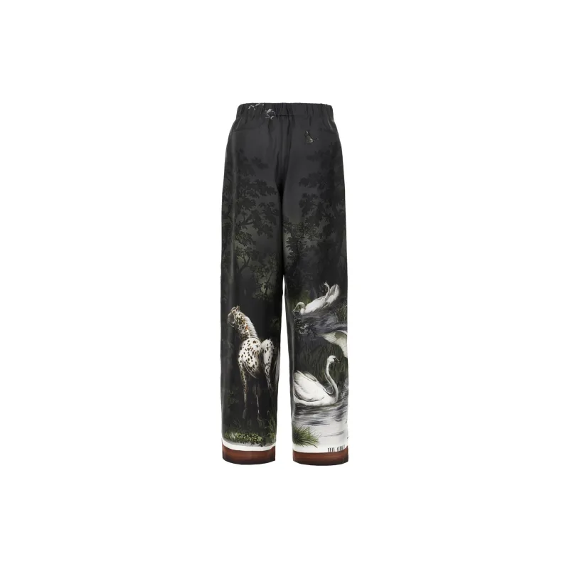 The Attico Printed Trousers-1
