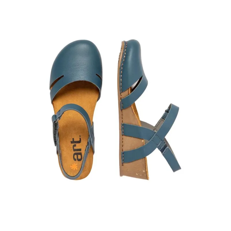 Art I LIVE Casual Single Shoes 4.5cm Women's Blue-2