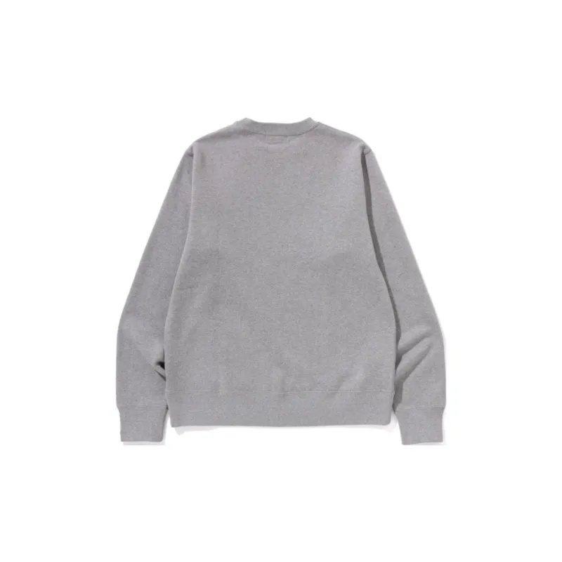 A BATHING APE Head Over Print Crewneck Sweat-1