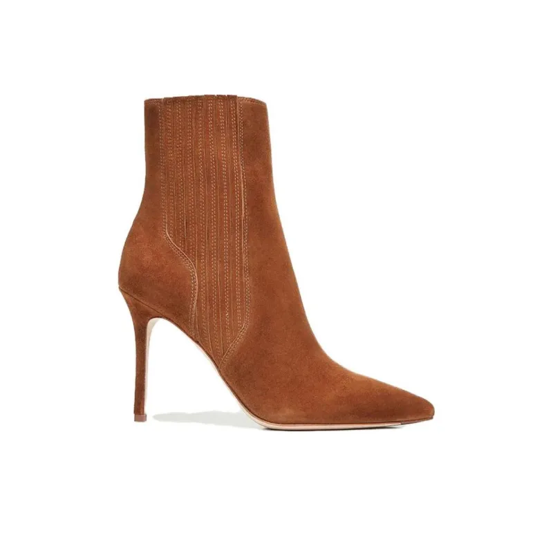VERONICA BEARD Ankle Boots Women's Chestnut-1