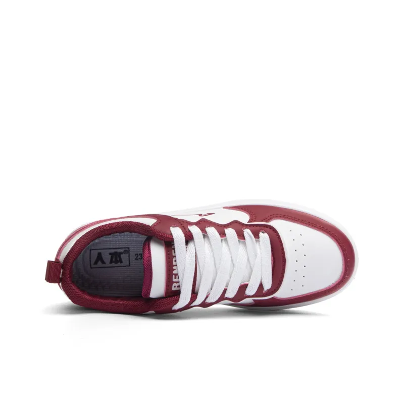 RENBEN Shock Absorbers With Slip Resistant Features Low Top Skateboard Shoes Women's-12