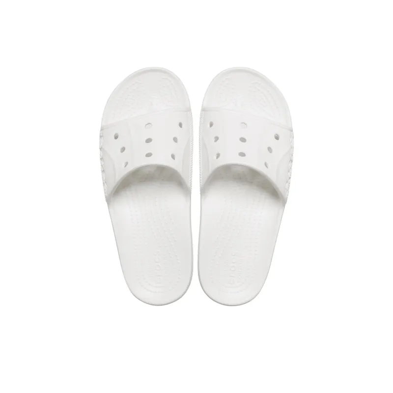 Crocs Slip Resistant Slide Slippers Unisex White-3