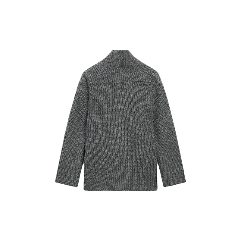 Massimo Dutti Knitwear Women's Gray-1