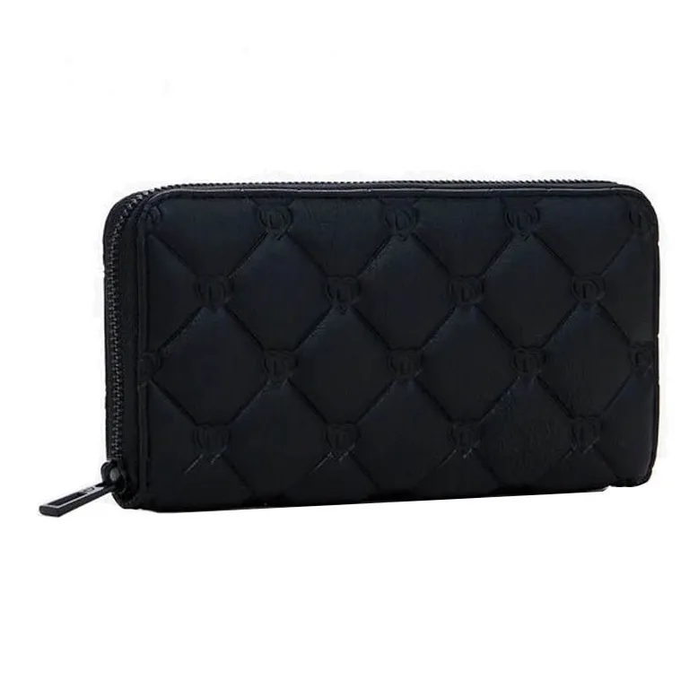 Desigual Polyurethane Wallet Medium Size Women's Black-1