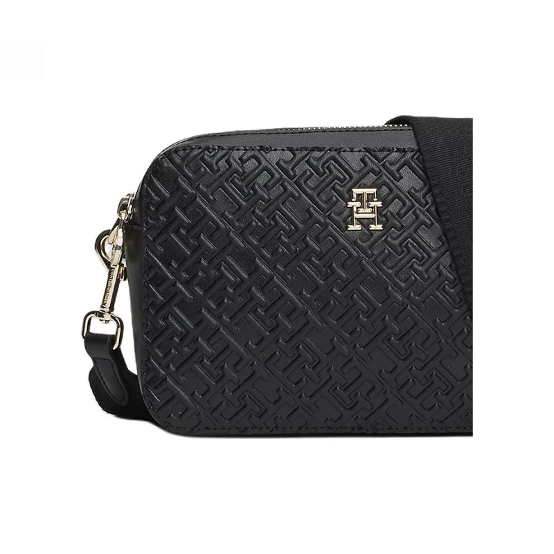 Tommy Hilfiger Polyurethane Camera Bags Shoulder Bags Regular Women's Black-2