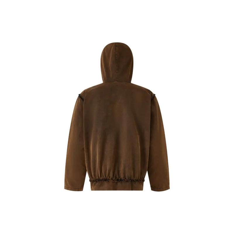 PEDLOR Sweatshirts Unisex Brown-1