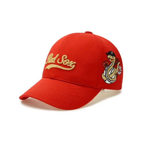MLB Cotton Baseball Caps Unisex Red