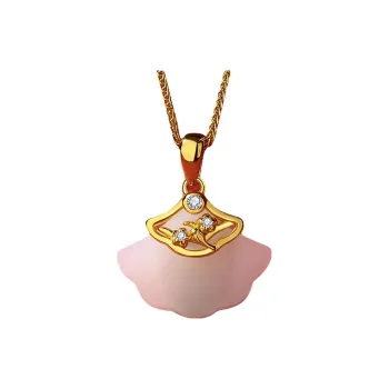Royal Heaven's Choice Hetian Jade Necklaces Pale Greenish White Jade Unisex